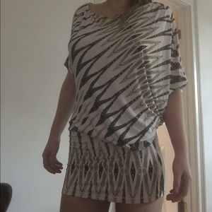 Jennifer Lopez one shoulder mini dress